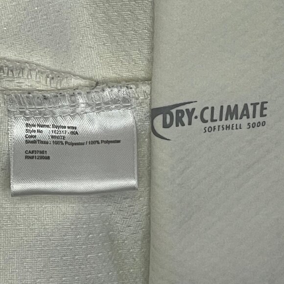 McKinley White Water-Repellent Softshell Coat – Size Small - Picture 5 of 8